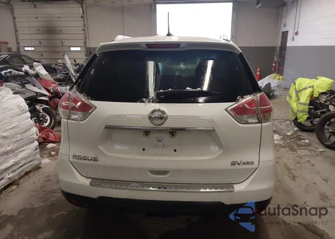 2016 Nissan Rogue Sv z USA, uszkodzony, nr VIN KNMAT2MV4GP643837
